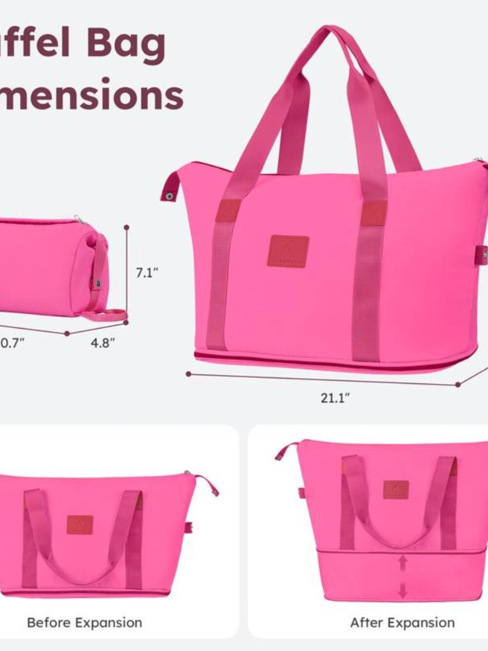 Multi-Piece Luggage Set with ABS Material and TSA Lock - Picture 5 of 9